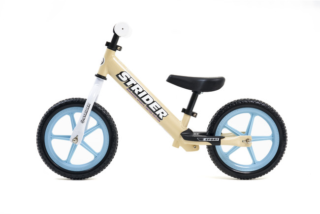 希少色 STRIDER キッズバイク ムラサキスポーツ 限定カラー バック付き