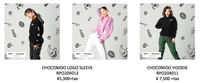 ROXY」 と 世界で活躍するイラストレーター「Chocomoo」の