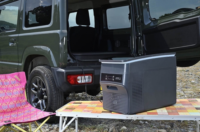 氷も作れる“車載用”ポータブル冷凍冷蔵庫を新発売！ | 株式会社 三栄の