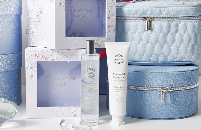 本物の”ダイヤモンド“のパウダーが入った限定コレクション「Diamond