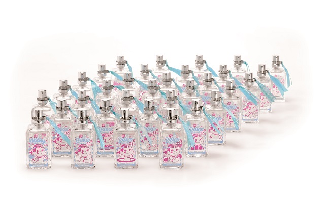 業界初！17万8,200円の香水セット『アクアシャボン × ペコちゃん運動会