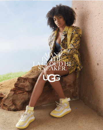 UGGから、雲の形のソールがユニークなLA Cloud スニーカー新発売