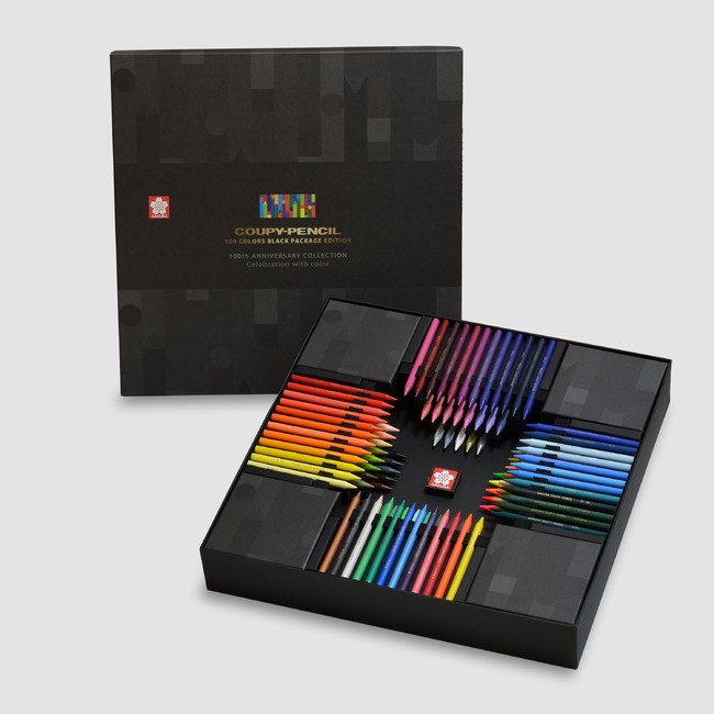 創業100周年記念！クーピー初の最多色 100色セット発売！ | 株式会社