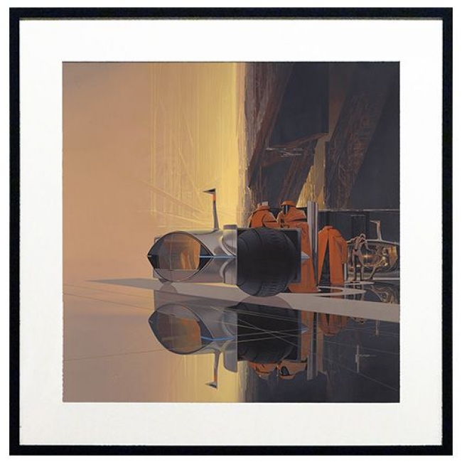 高精細複製画 シド・ミード 「クロノアート」シリーズ（旧プリモアート