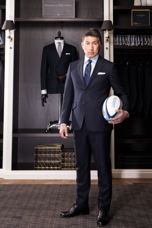 英国ライフスタイルブランドのハケットロンドンがラグビーヤマハ発動機