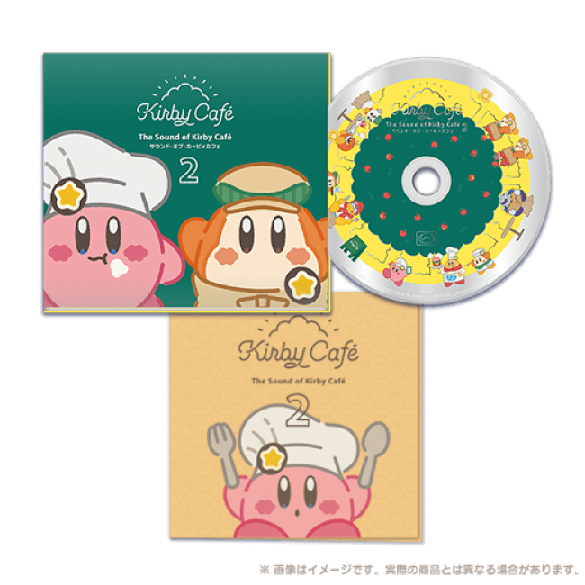 カービィカフェを彩る15曲の新作BGM！『サウンド・オブ・カービィ