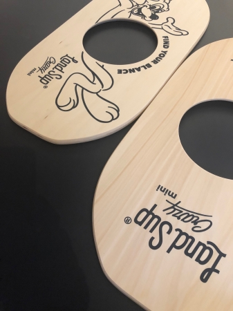 その揺れは予測不可能。あなたの体幹が試されるバランスボード