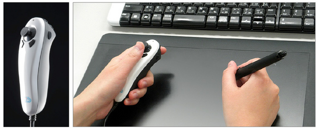 快適なデジタルペイントを実現するデバイス 「Tab-Mate Controller」を