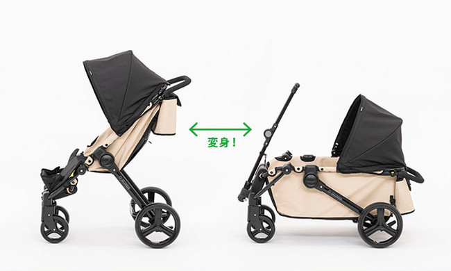 ベビーカーに新ジャンルが登場！遊べるベビーカー「ゴー・カーゴ