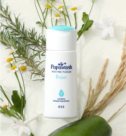 泡立てると色が変わる！天然酵素パウダー洗顔料「パパウォッシュ」から