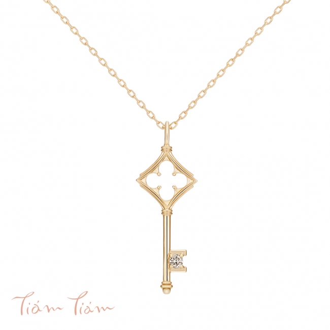オーダーメイドジュエリーの「ケイウノ」。鍵モチーフの新作ネックレス