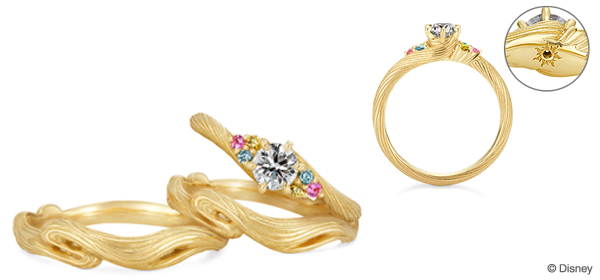 映画『塔の上のラプンツェル』モチーフの婚約指輪を発売！ | 株式会社