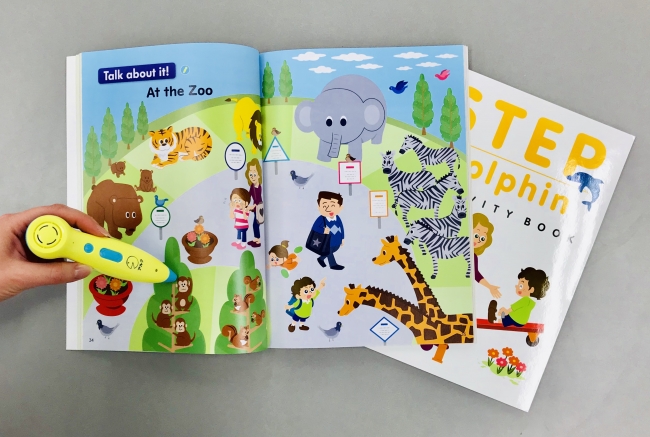 子どもが自分のことを話したくなるアクティビティが満載。「アルク