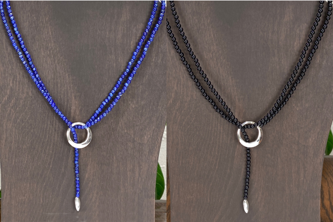 ジュエリーブランドmamiの新作ラリエット、クラウドファンディングで