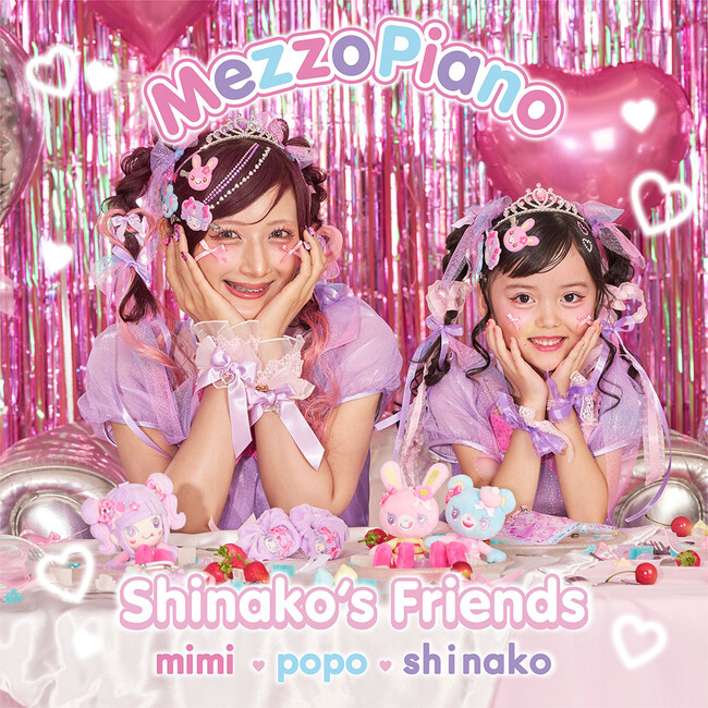 話題の大人気クリエイターの「しなこちゃん」とmezzo pianoの