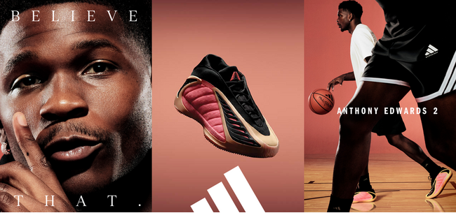 アディダス バスケットボールとアンソニー・エドワーズが送る「ANTHONY
