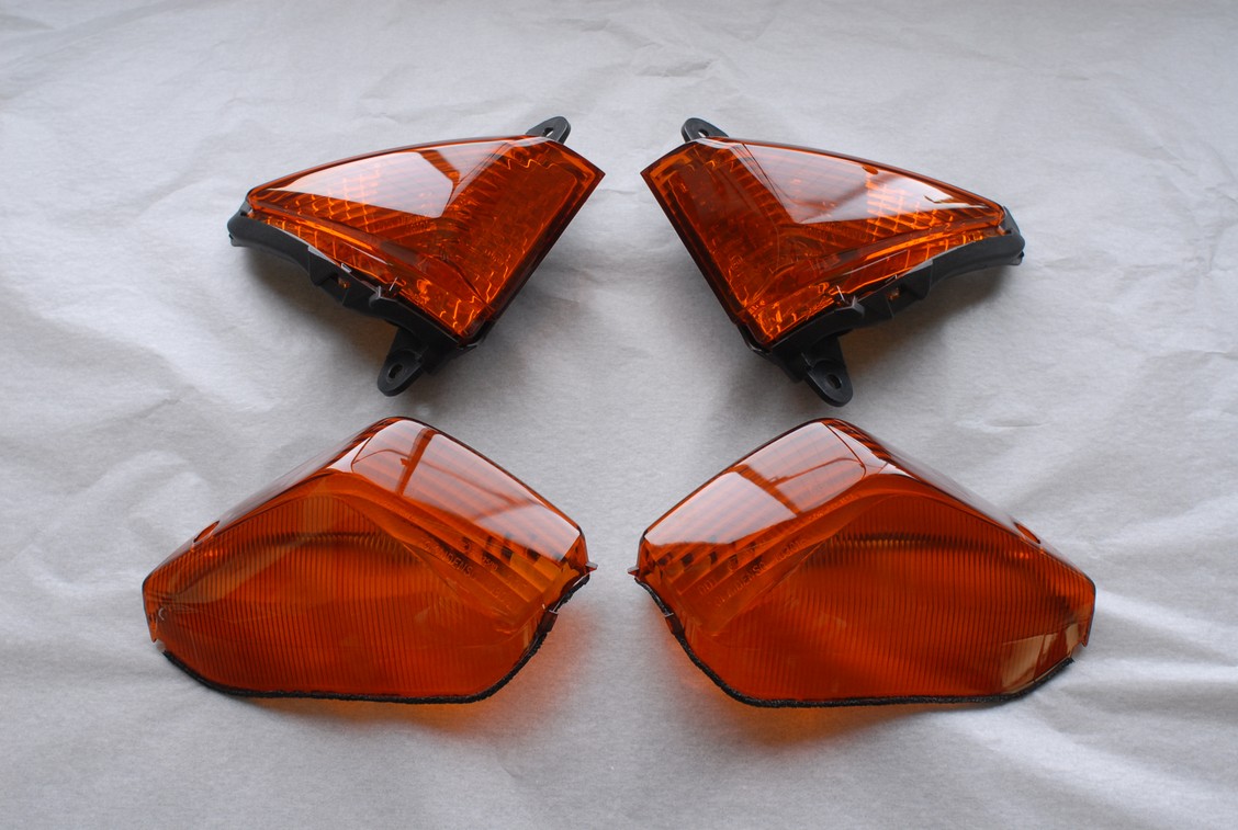 ZX-14Rウィンカーレンズ塗装 完成 | プロ・フィット日記 PRO_Fit diary