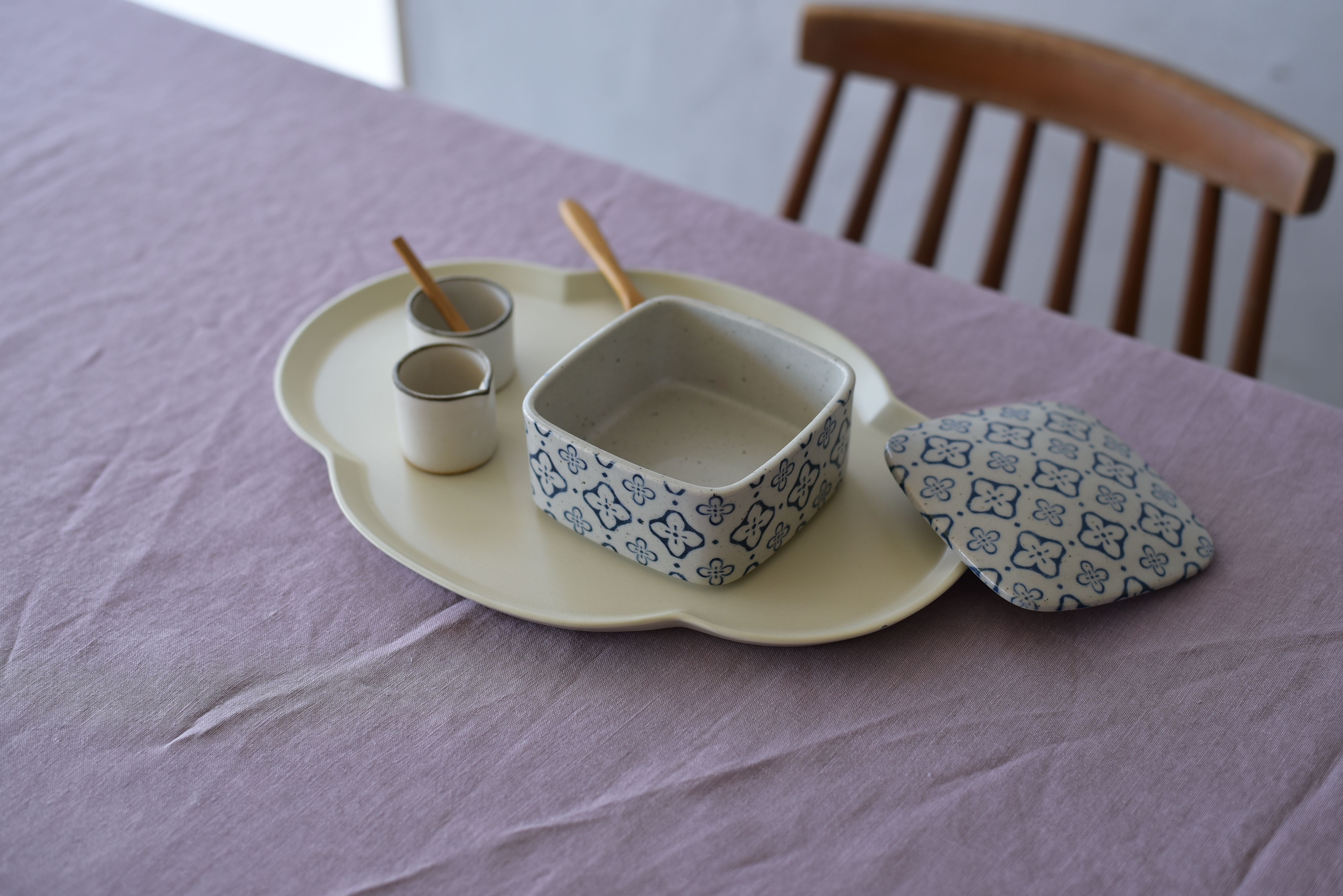 NEW ITEM :: 2024SS :: 野花 二段重 - マルミツウェブストア / 食器