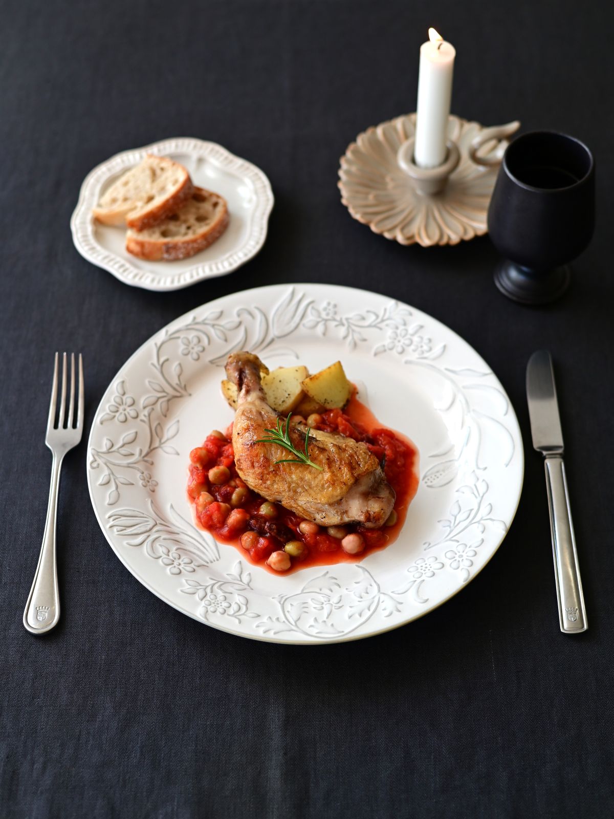 レコメンド :: 植物モチーフの器 :: アロッロ ディナープレート