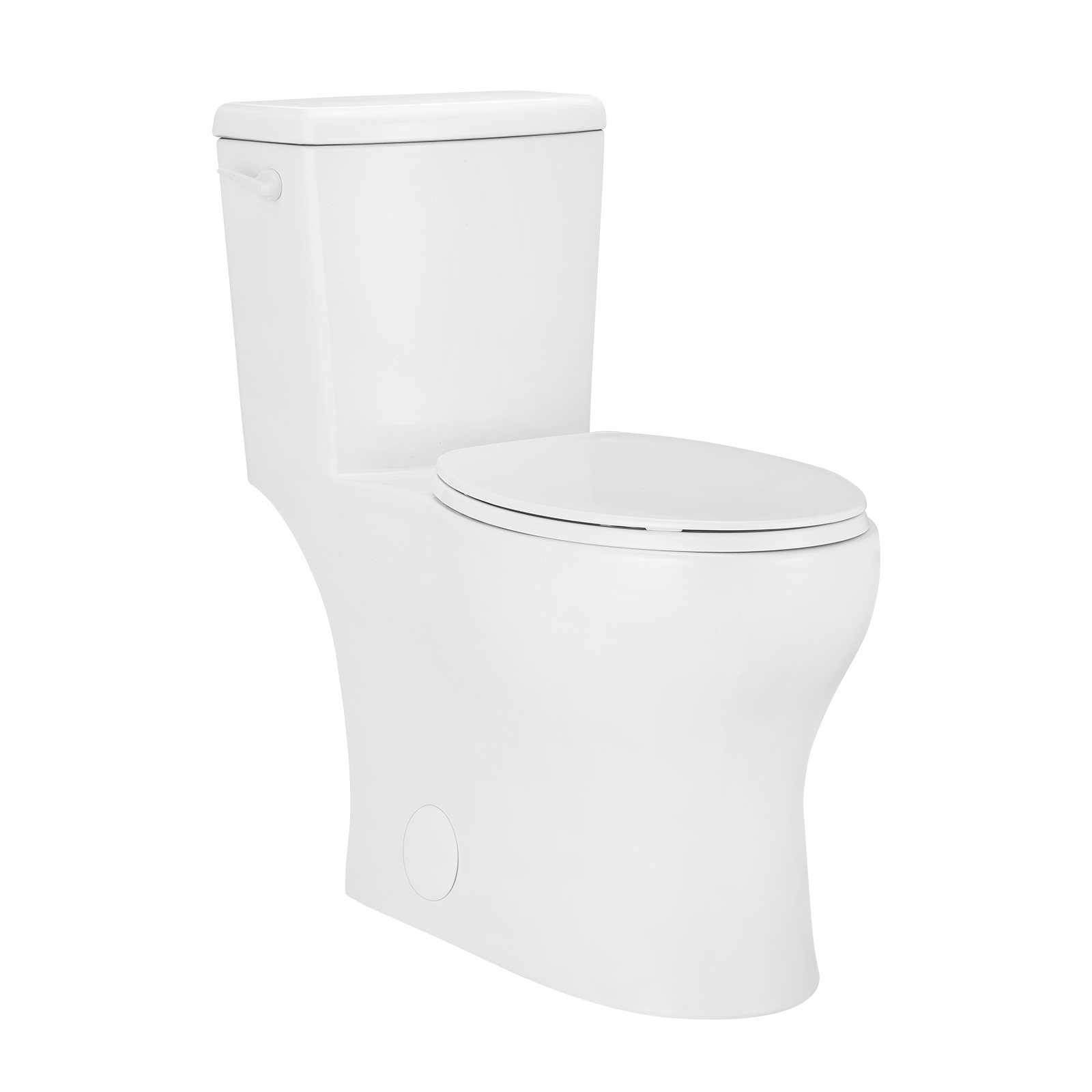 Phantom® 0.8 GPF 1-Piece 12” Rough-in Elongated ADA Toilet