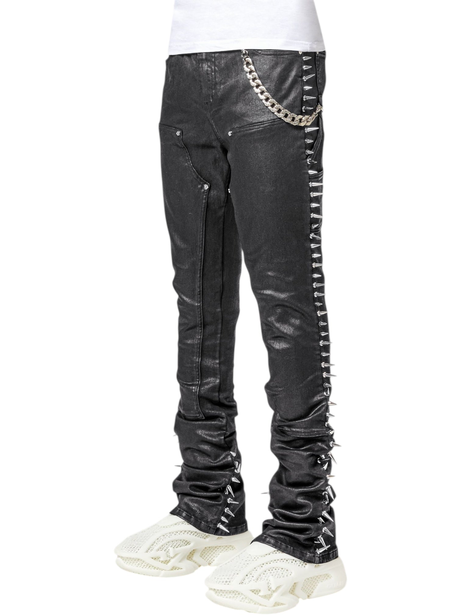 Guapi Obsidian Black Spikes Denim - Probus