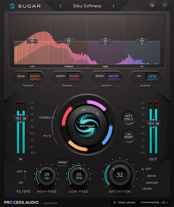 Sugar - Multiband Enhancer Plugin | Process Audio