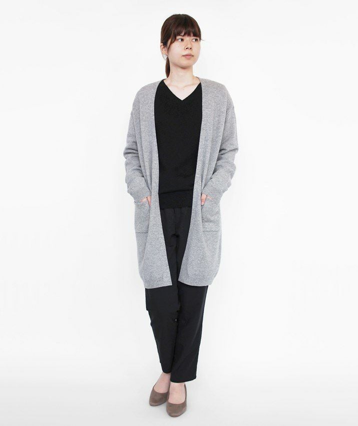 カシミヤ100％ロングカーディガン | Milestone公式オンラインストア
