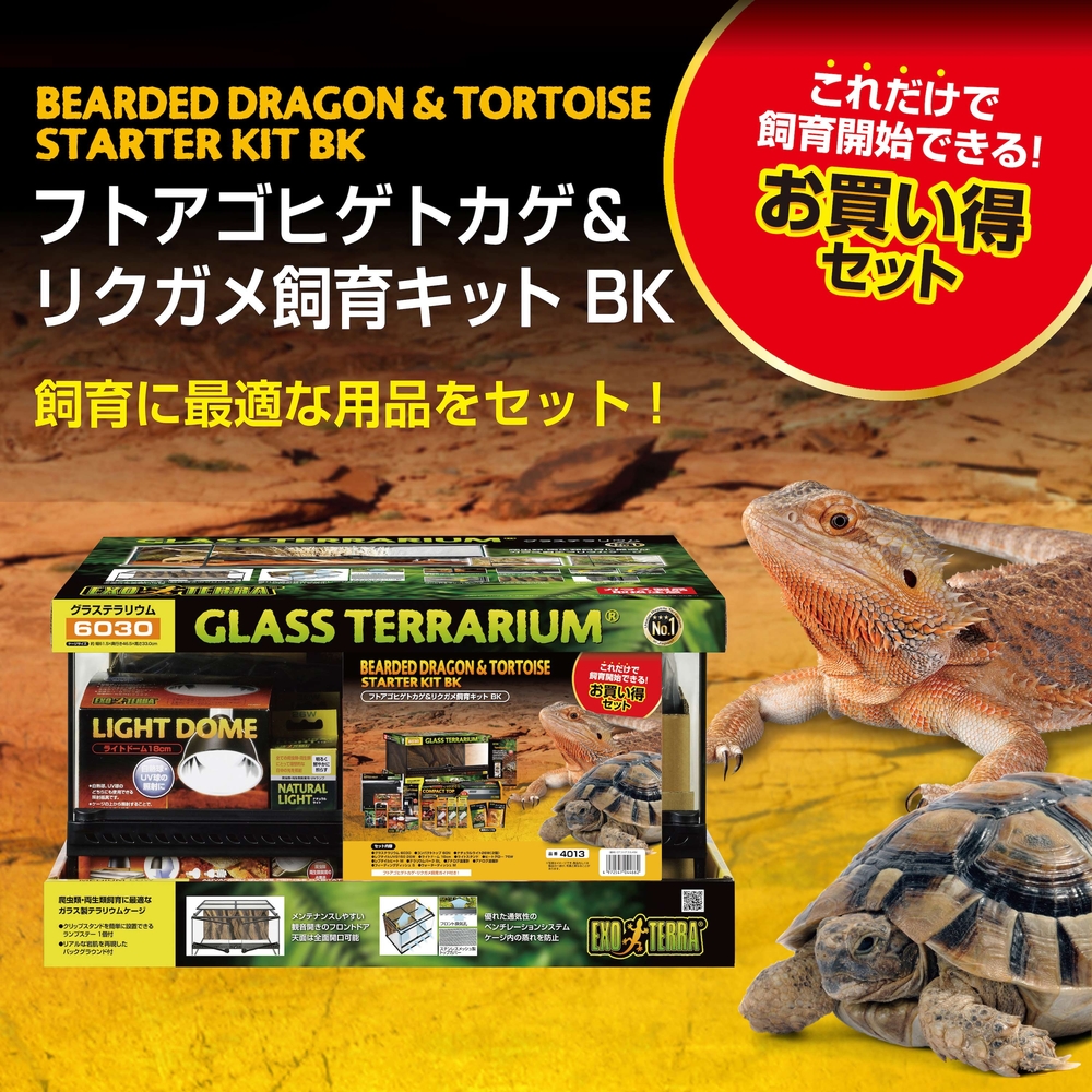 フトアゴヒゲトカゲ&リクガメ飼育キットBK | ジェックス株式会社