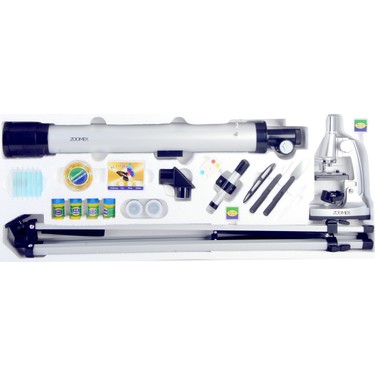 Zoomex TWMP-0406 Teleskop ve Mikroskop Seti- Eğitici ve Fiyatı