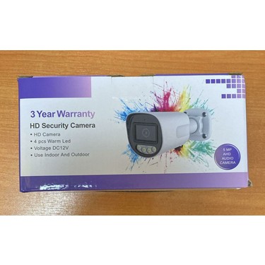 Ztech ZR-2050 5mp Ahd Fullcolor Sesli 2.8mm Bullet Dış Mekan Fiyatı