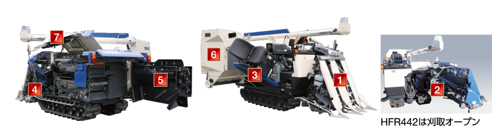 装備 | フロンティアファイターHFR339,442 | コンバイン | 商品情報