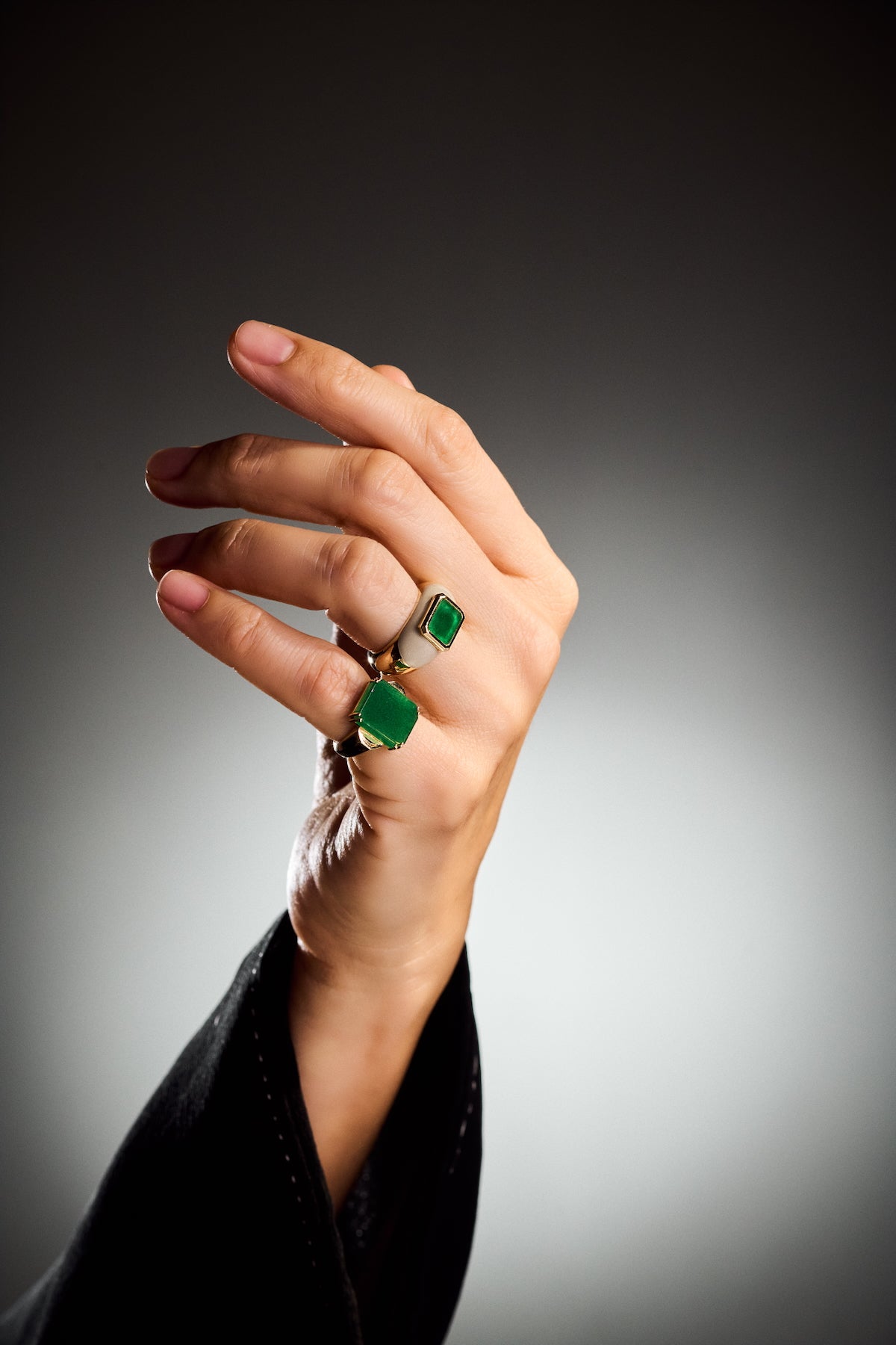 PROJEBIR - Large Jade Ring – projebir.com