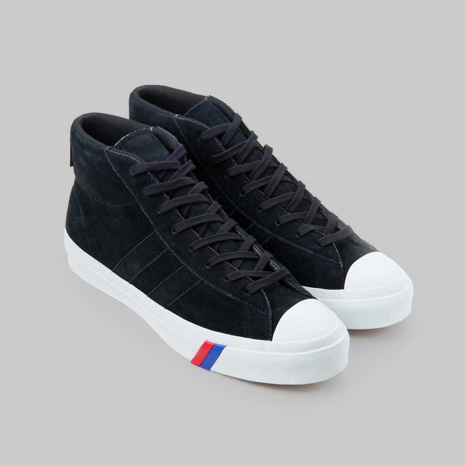 ロイヤルプラス スエード ハイ 〈ウォータープルーフ〉ブラック