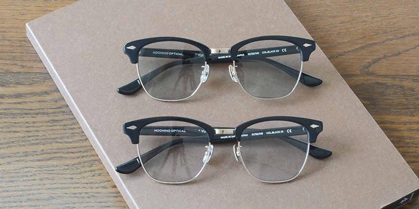 ノチノオプティカル / YUGEN サーモントブロー調光レンズ サングラス再