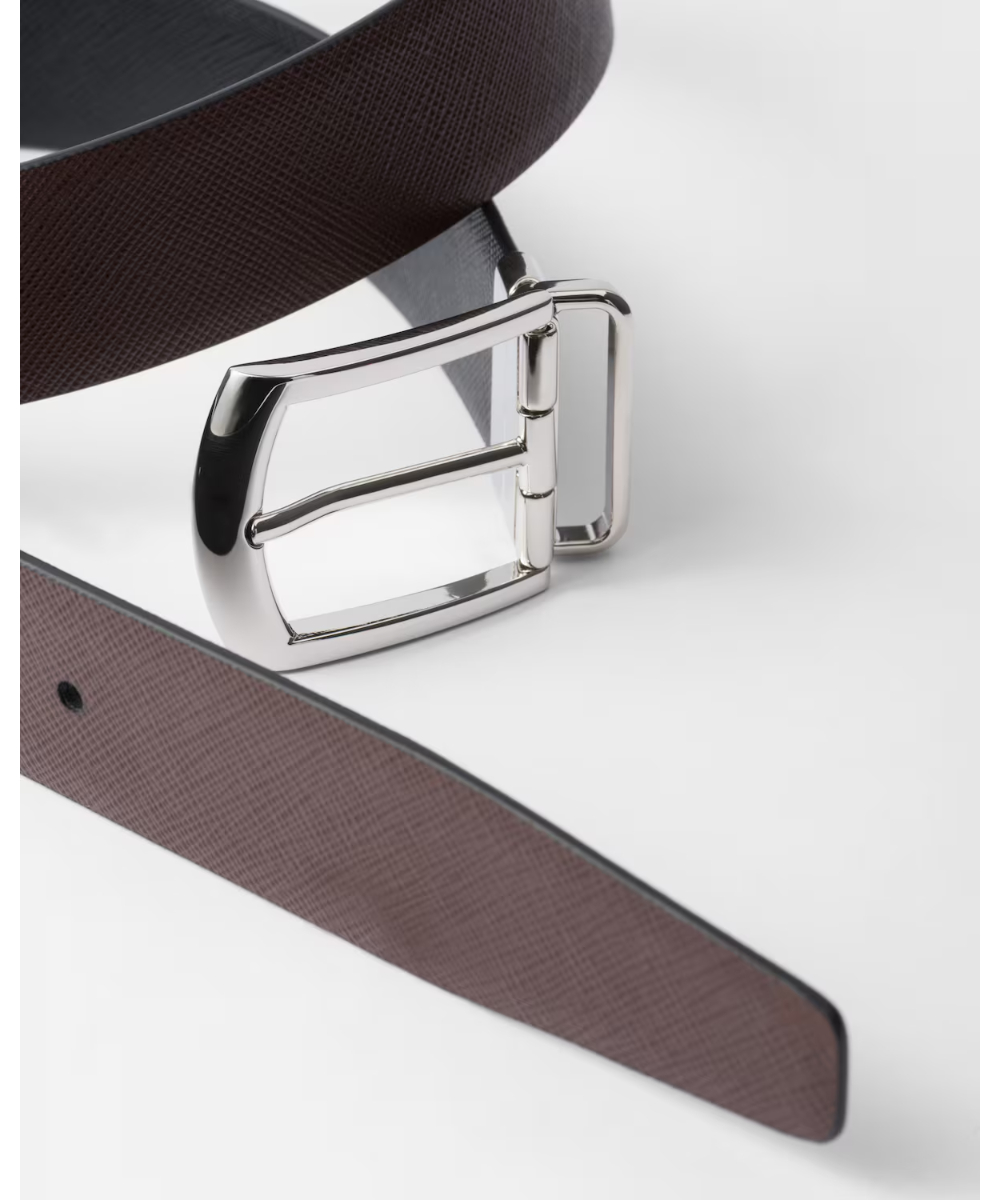 PRADA/プラダ_Men通販 | リバーシブル サフィアーノレザー ベルト