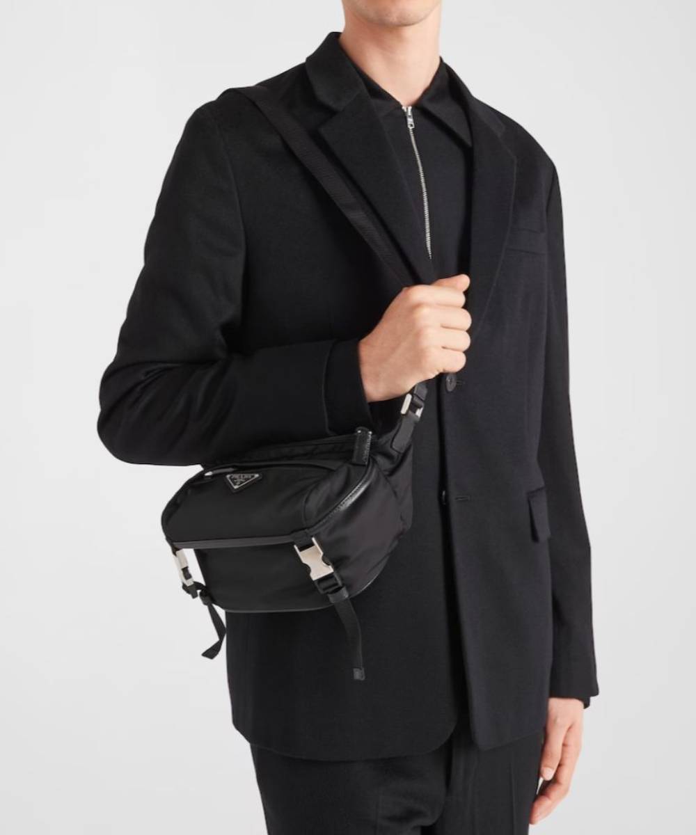 PRADA/プラダ_Men通販 | Re-Nylon xサフィアーノレザー ショルダー