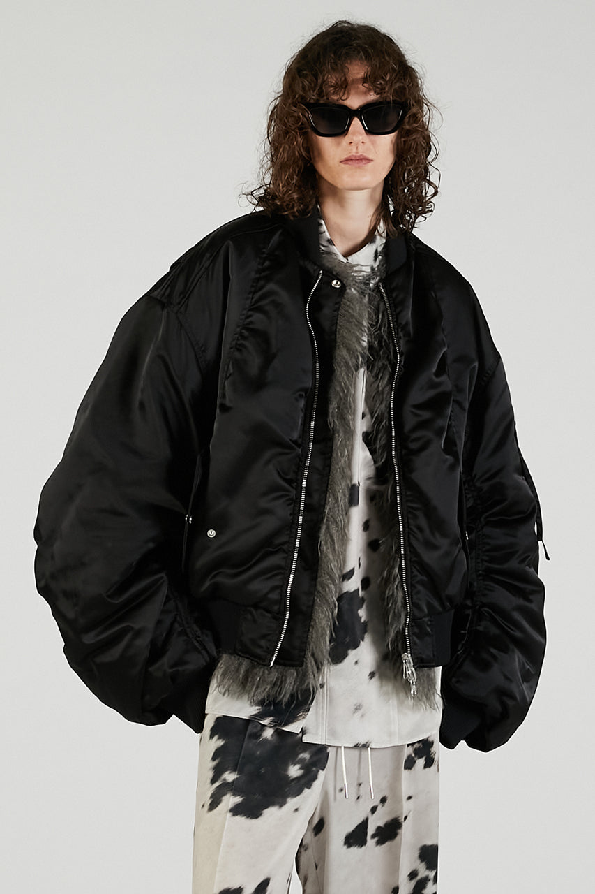 値下げ可能。Far archive ma1 jacket Reversible fur MA-1 - SALE