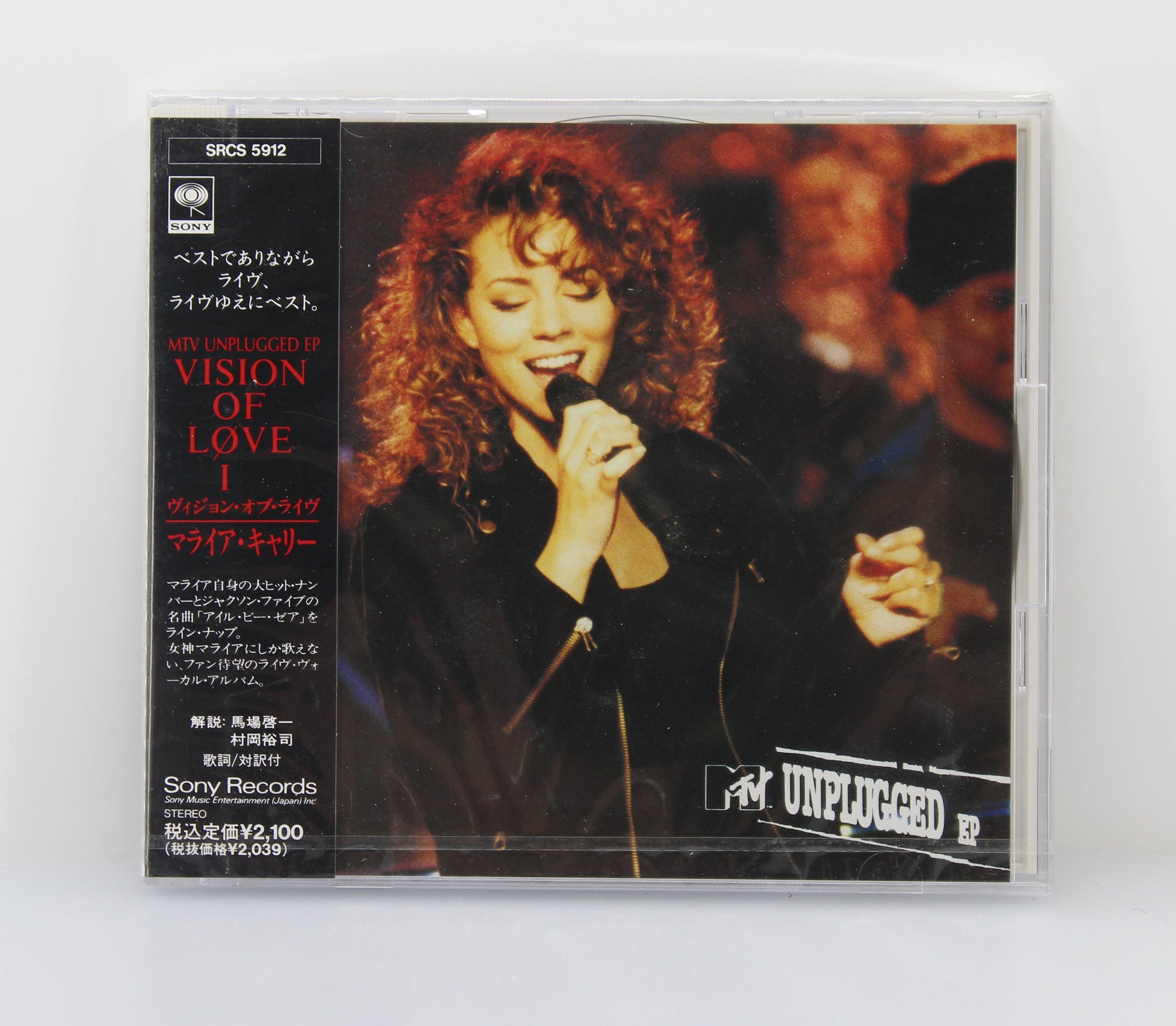 Mariah Carey ‎– MTV Unplugged EP, CD, Album, Japan 1992