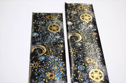 きらめく星空を描いたロマンチックなマスキングテープ「夜間飛行」発売