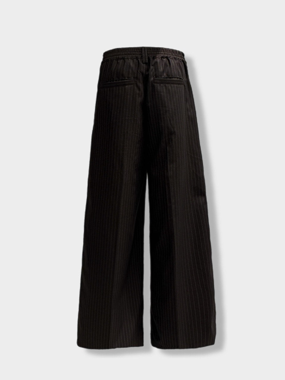 CS】stripe cross tuck drape slacks – PRESSING WEB SHOP