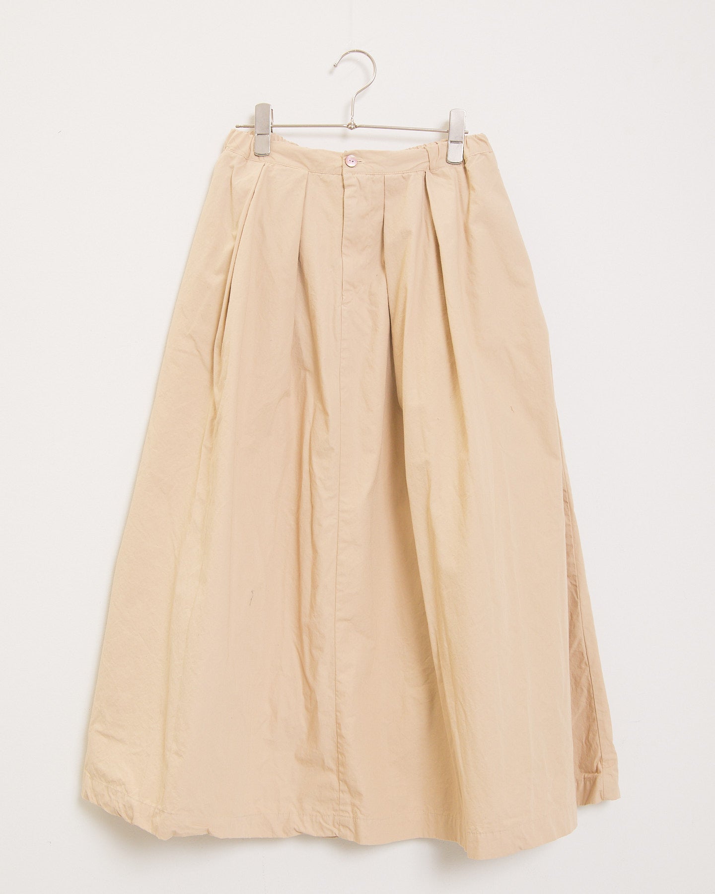 LILOU+LILY30WEATHER GARMENT DYED TUCK&GATHER SKIRT 2508YJ-0115