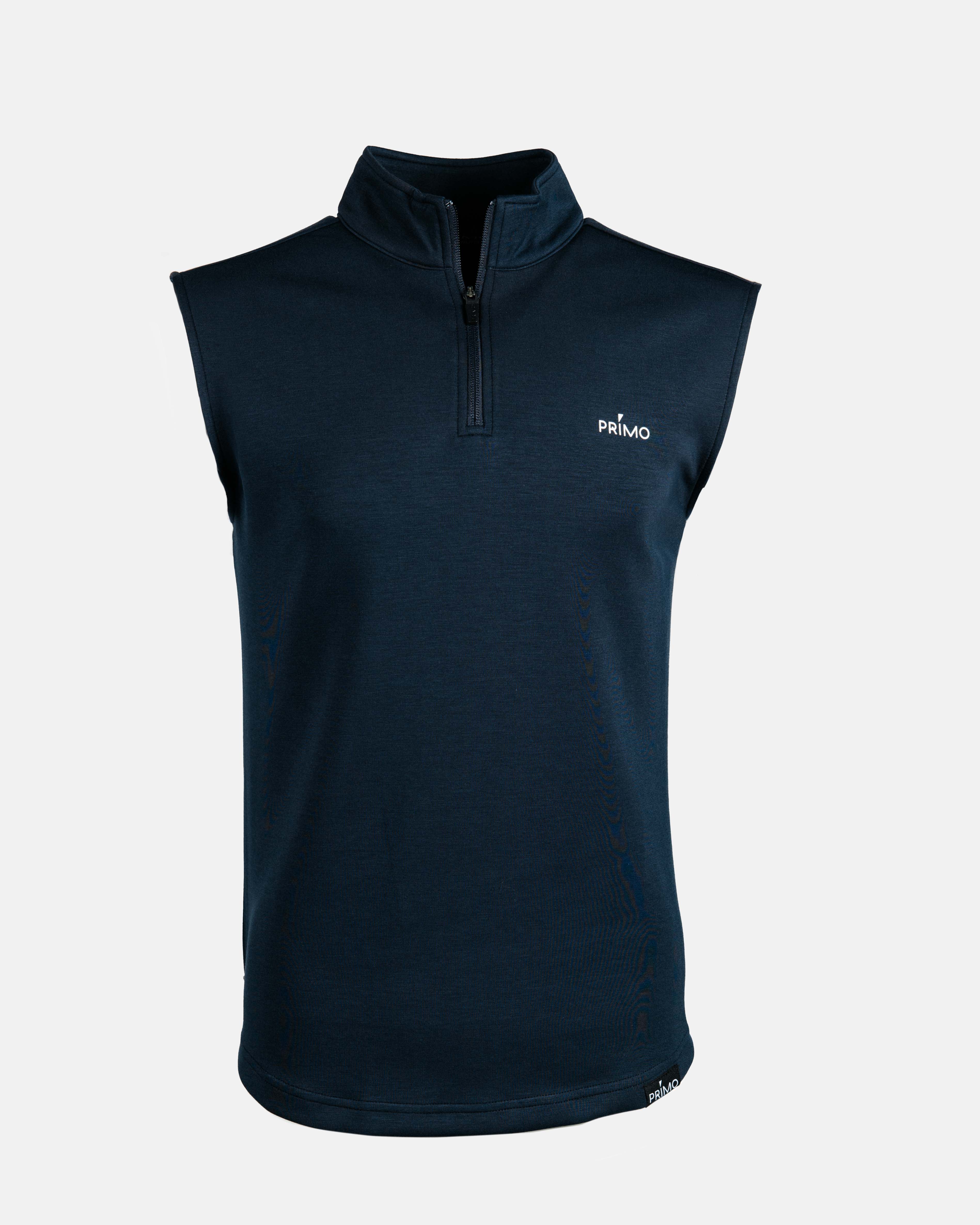 Navy Quarter Zip Vest – Primo Golf Apparel