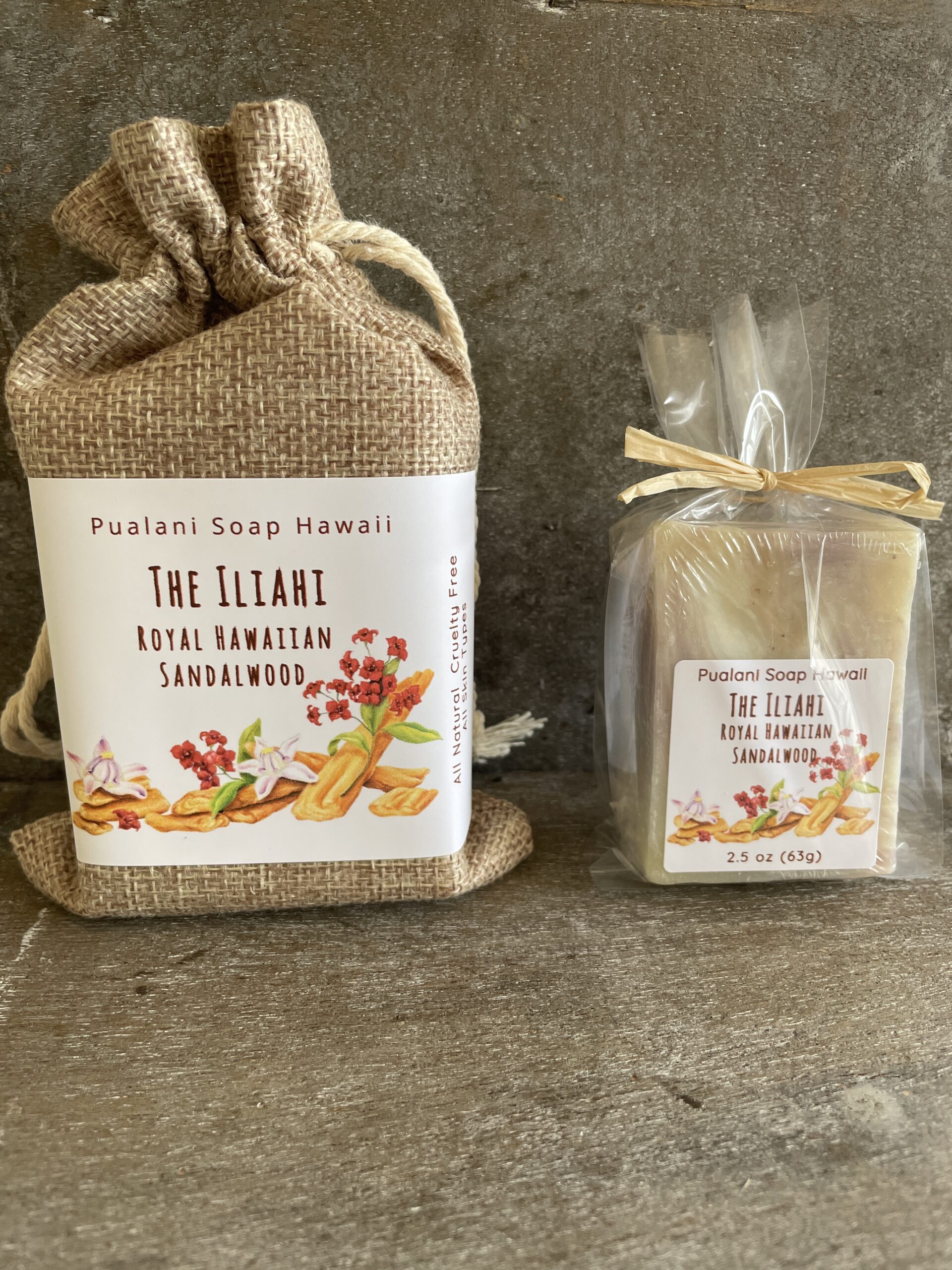 イリアヒ・ロイヤル・ハワイアン・サンダルウッド石鹸 | PUALANI SOAP
