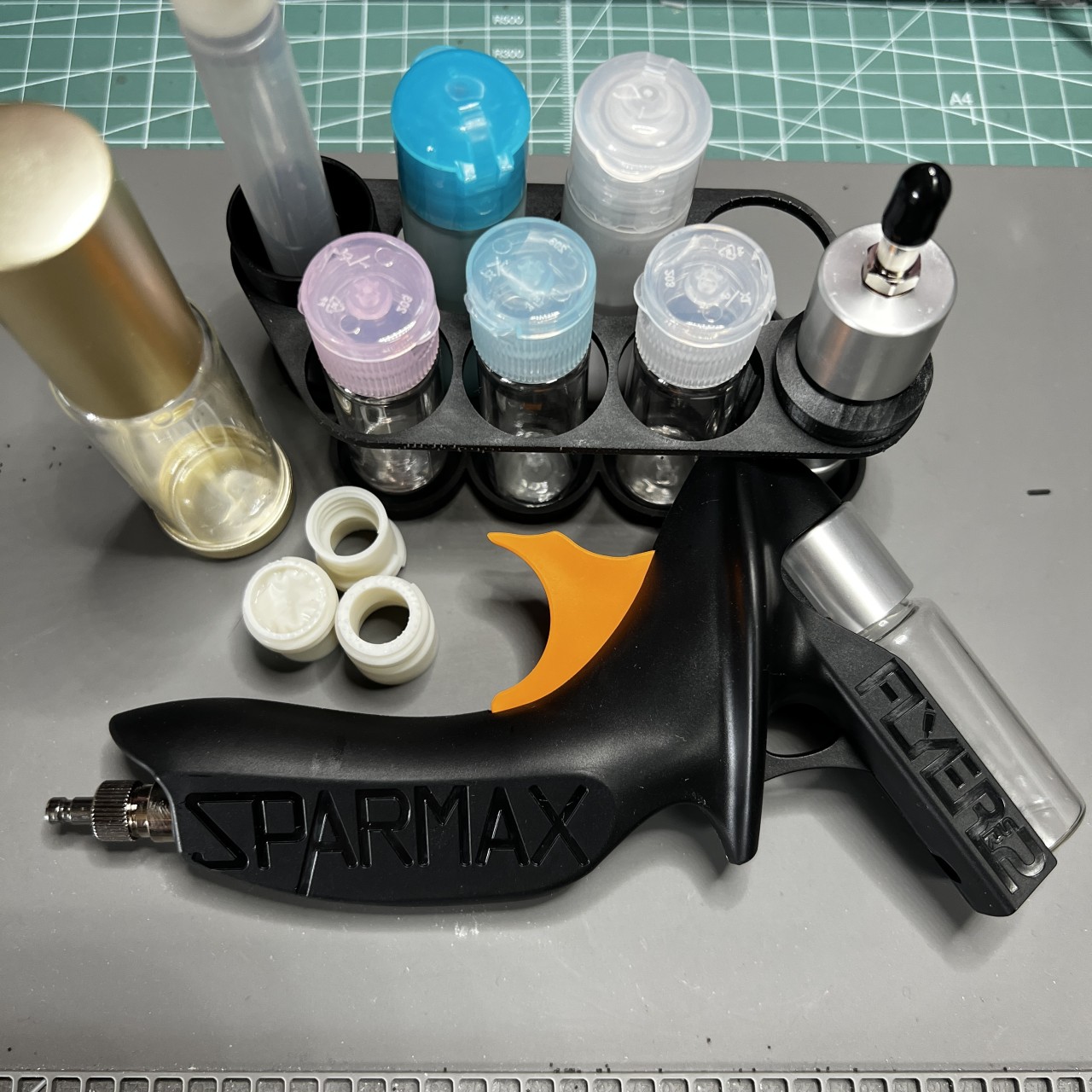 sparmax flyer sr2 エアブラシ ボトルセット SPARMAXスタンダード