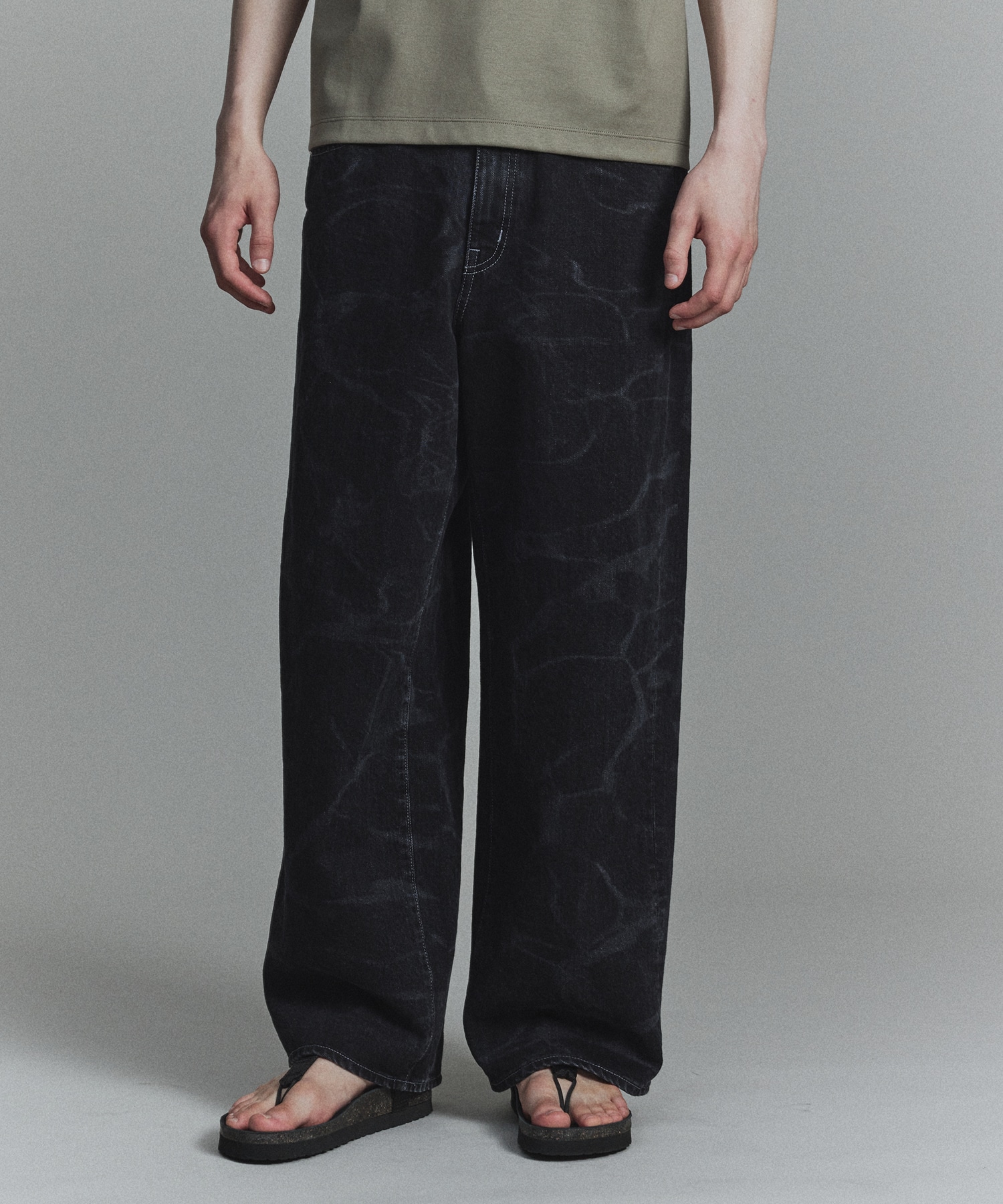 PUBLIC DENIM ART SEA(1 BLACK): : メンズ｜PUBLIC TOKYO ONLINE STORE