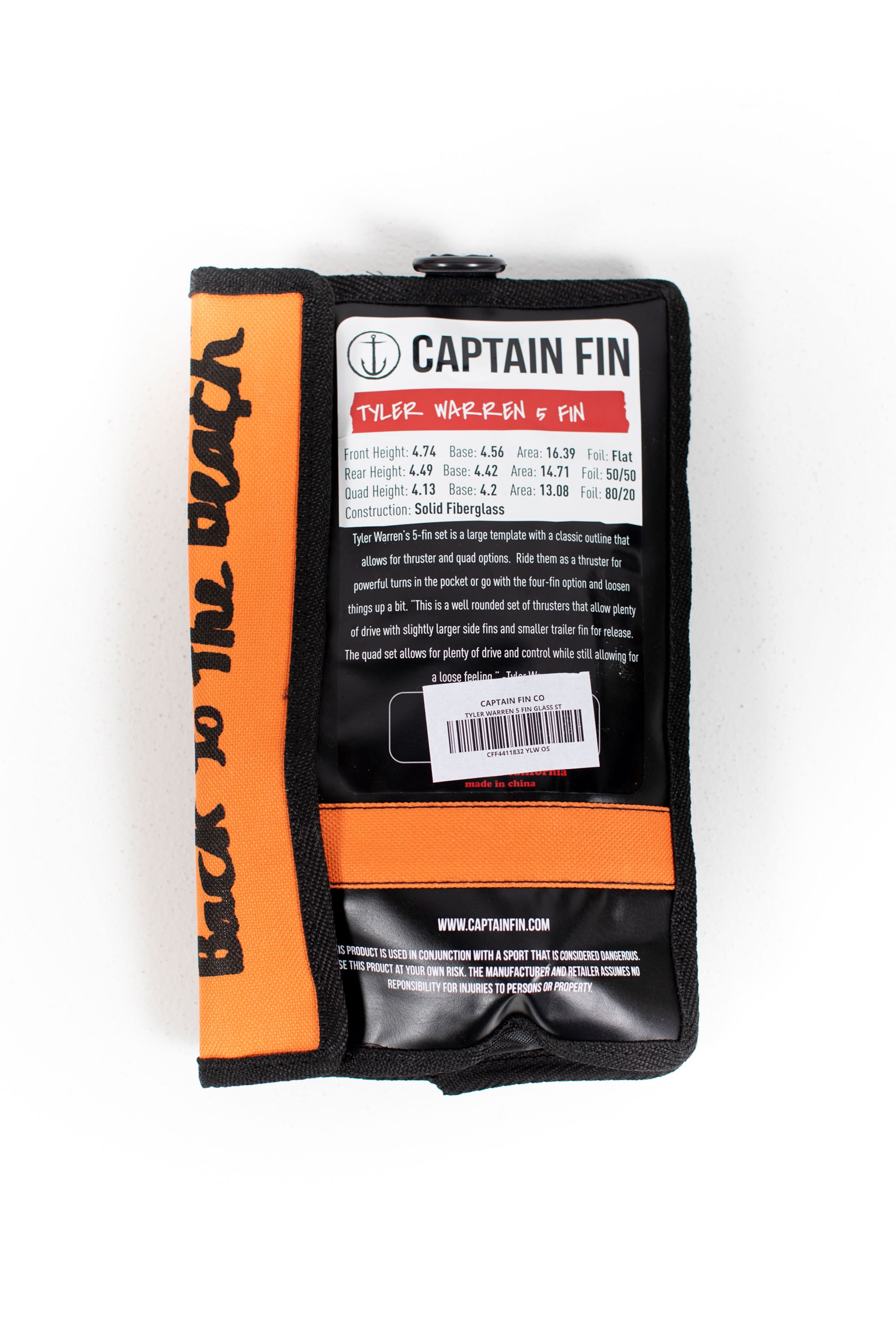 CAPTAIN FIN - Tyler Warren - 5 FINS | Shop at PUKAS SURF SHOP