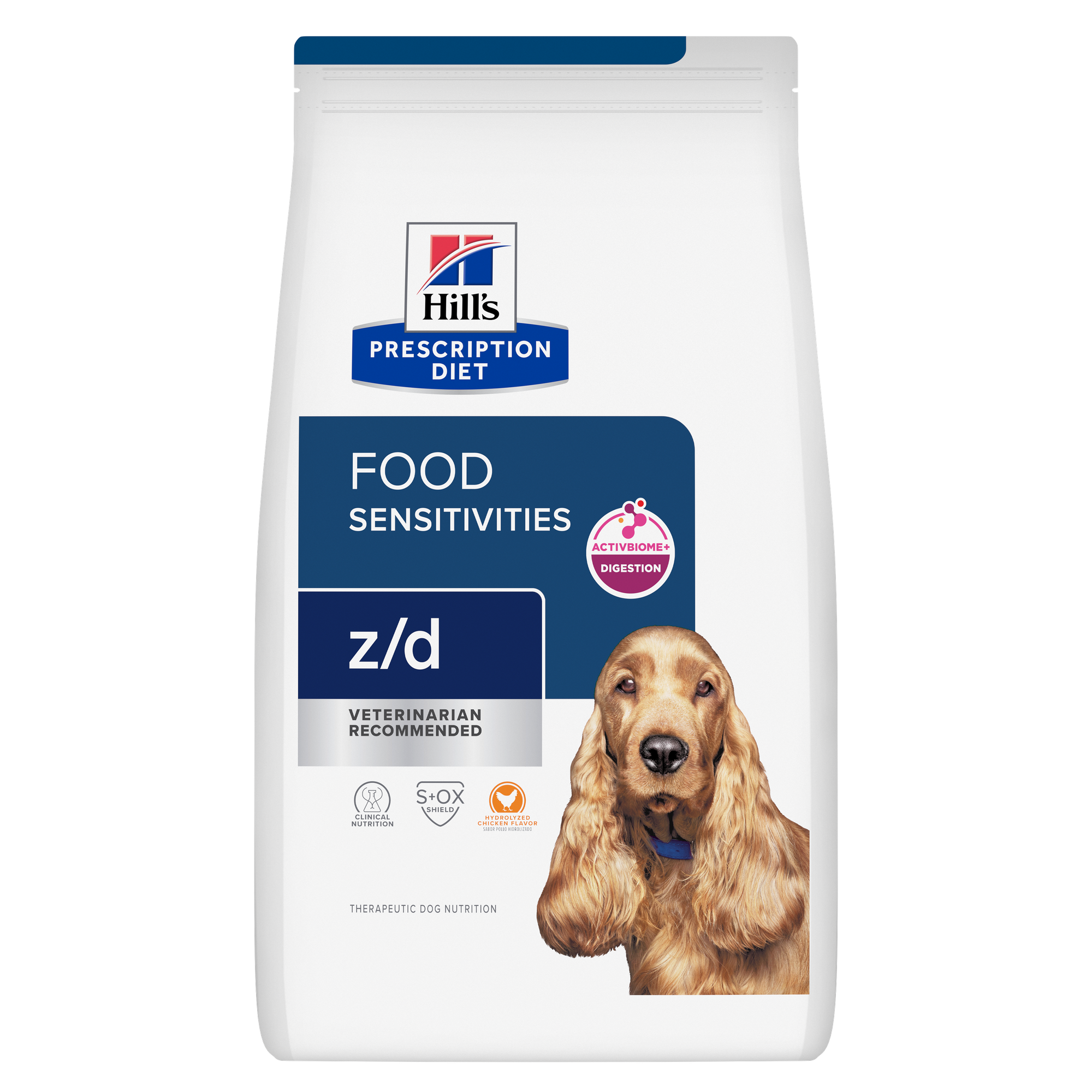 z/d Hydrolyzed Chicken Flavor Dog Food | Hill's Prescription Diet
