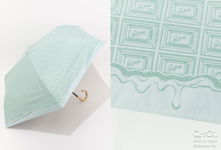 ミント&ストロベリー「Melty Chocolate折り畳み傘」がデビュー！ | Q-pot.
