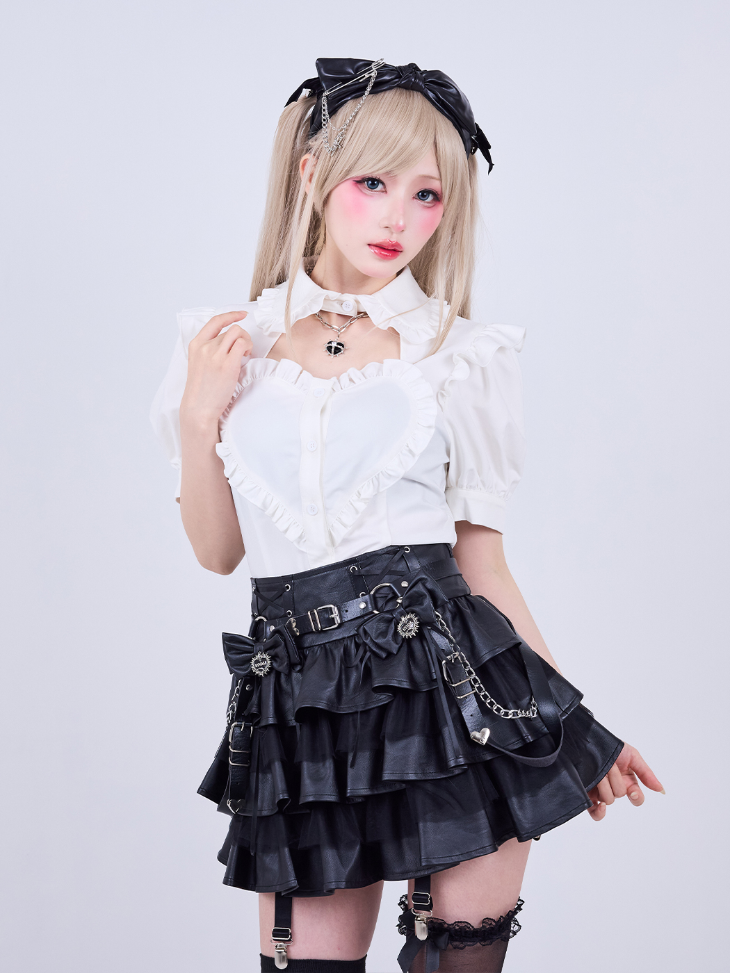 IMVAL / Frill Volume Skirt - QOOZA