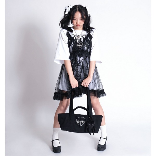 MORPH8NE モルフィン FALLEN ANGELS ワンピース 白黒 MORPH8NE